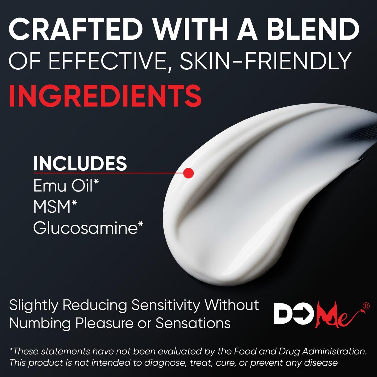 DO ME LONGER Delay Cream for Men with Benzocaine 7.5% - Last Longer in Bed and Really Feel like a Man