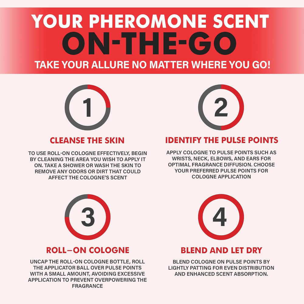 SEDUCE THEM Premium Unisex Pheromone Cologne For Him and Her - 0.34 oz (10 mL)