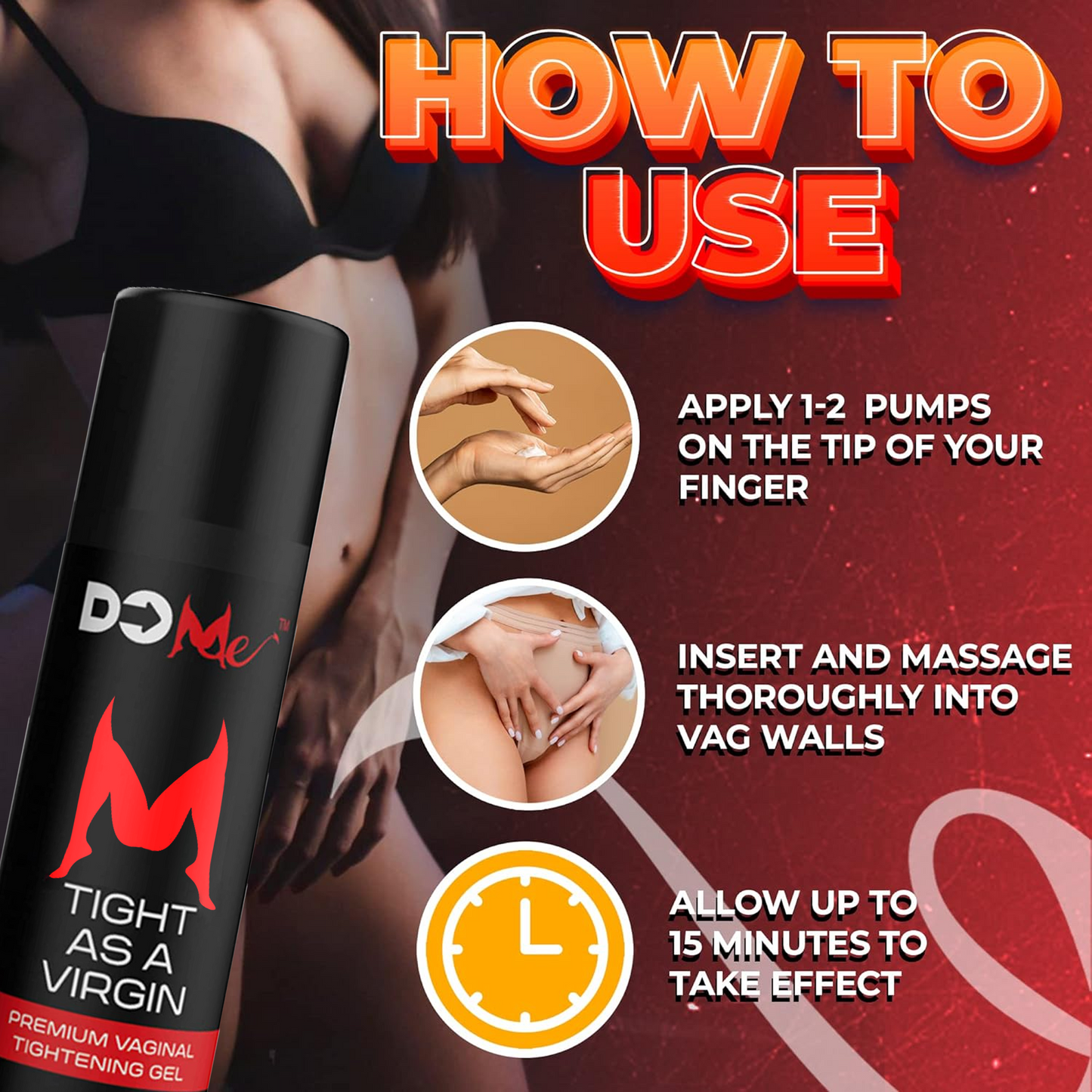 TIGHT AS A VIRGIN Vaginal Tightening Gel (1oz)