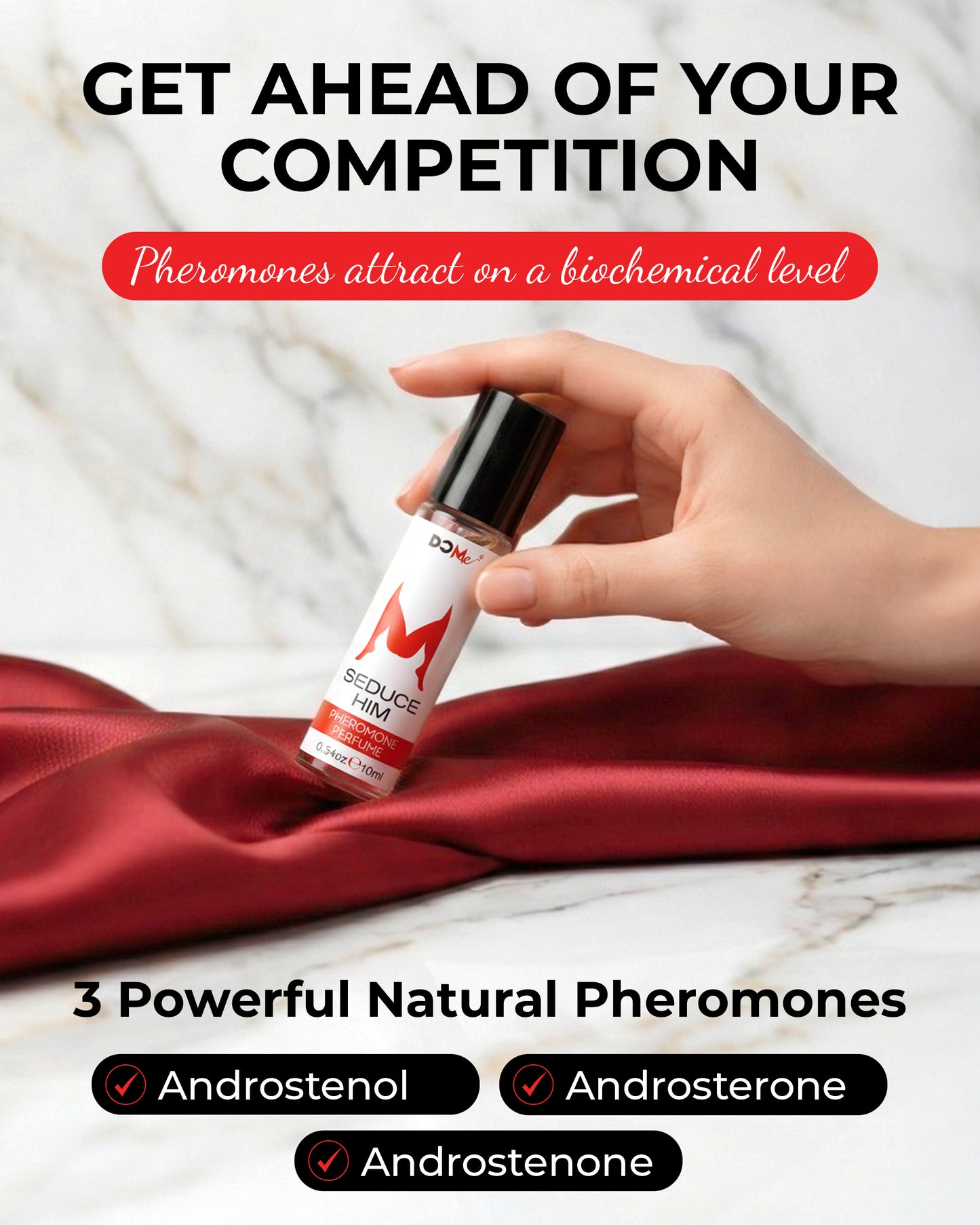 SEDUCE HIM Pheromone Cologne for Women to Attract Men