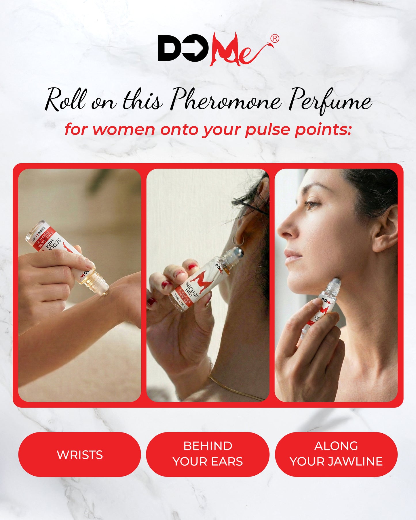 SEDUCE HIM Pheromone Cologne for Women to Attract Men