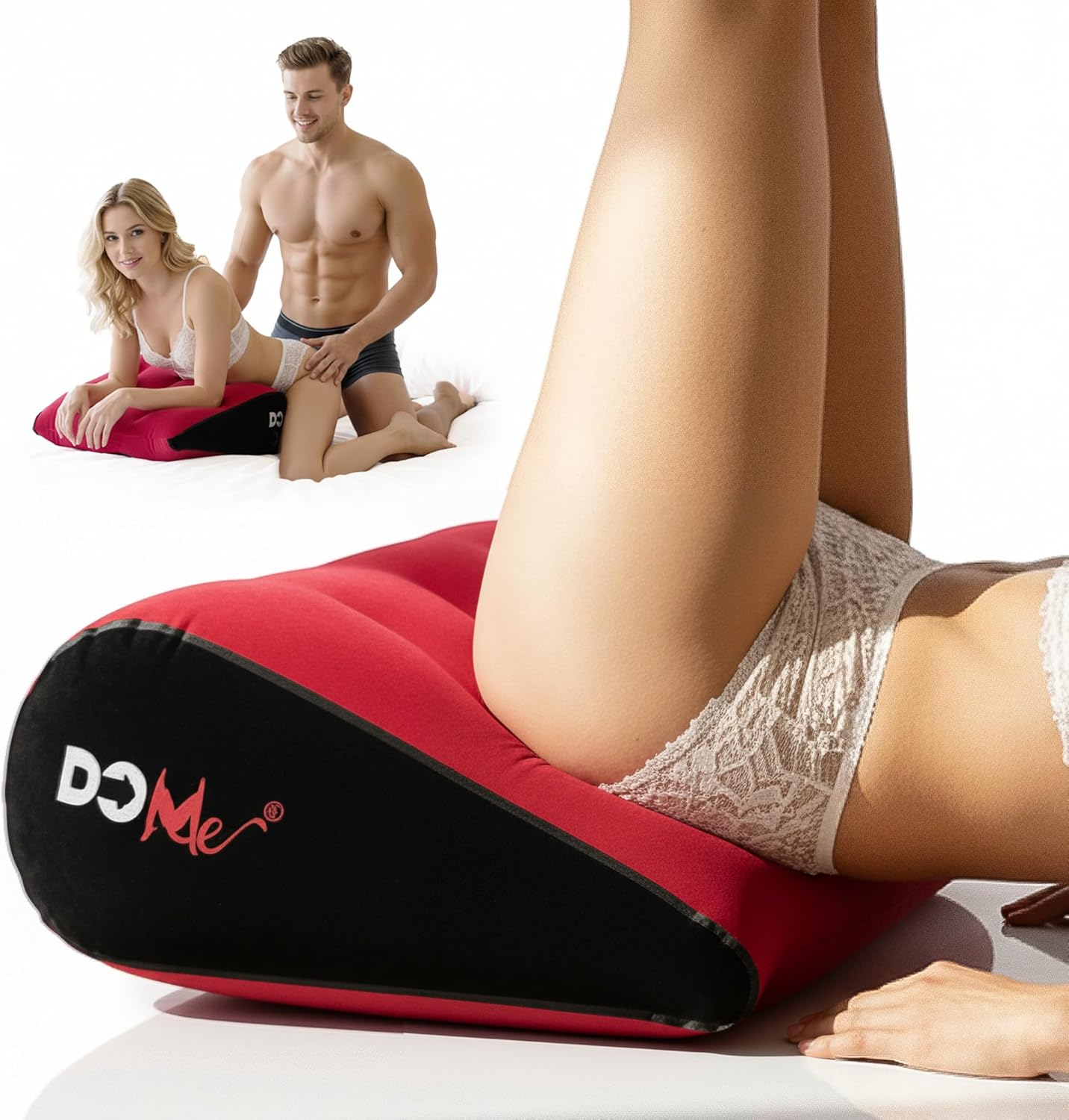 SEX PILLOW Get Deeper Penetration with a 27 Degree Wedge - Waterproof Velvety Finish with a Non-slip Base